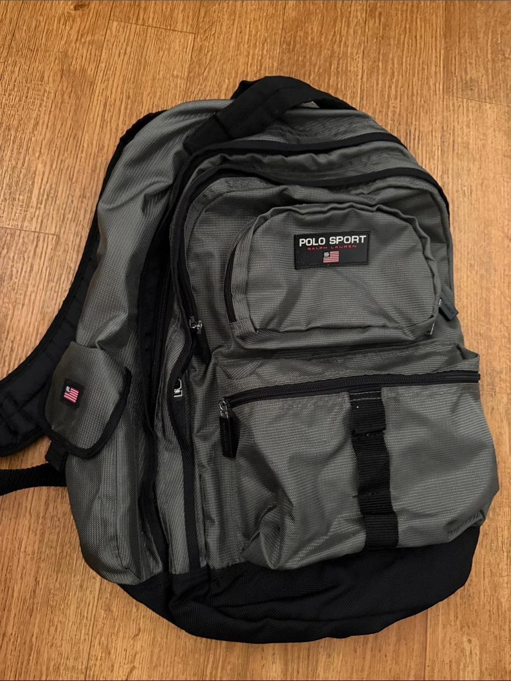 POLO SPORT RALPH LAUREN MEN ACTIVE BACKPACK CARRY ON LUGGAGE BAG GYM WORKOUT GUY